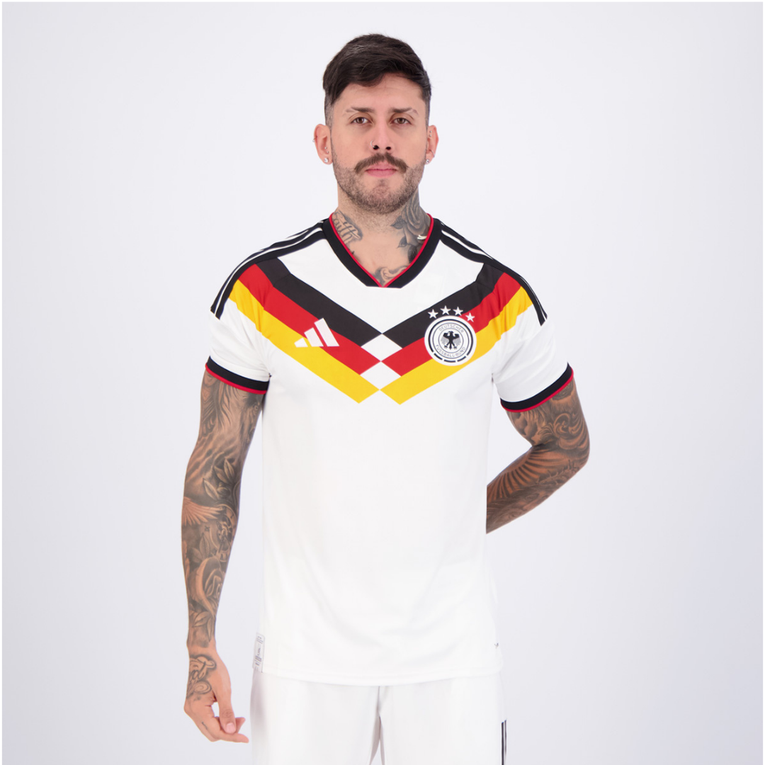Camisa Masculina Alemanha Home 2026 Adidas Torcedor