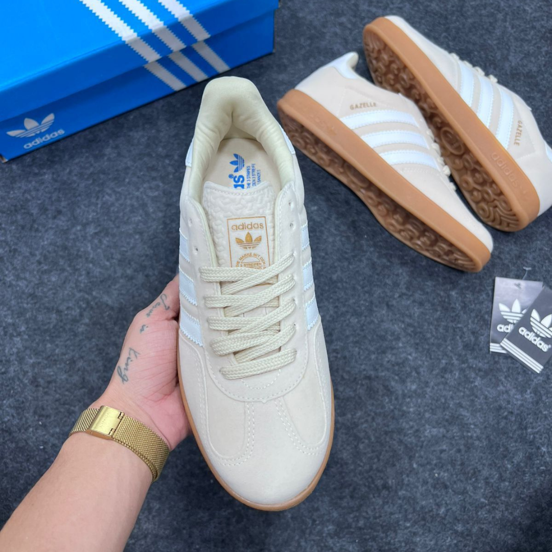 Tênis Feminino Adidas Gazelle Angelical Branco