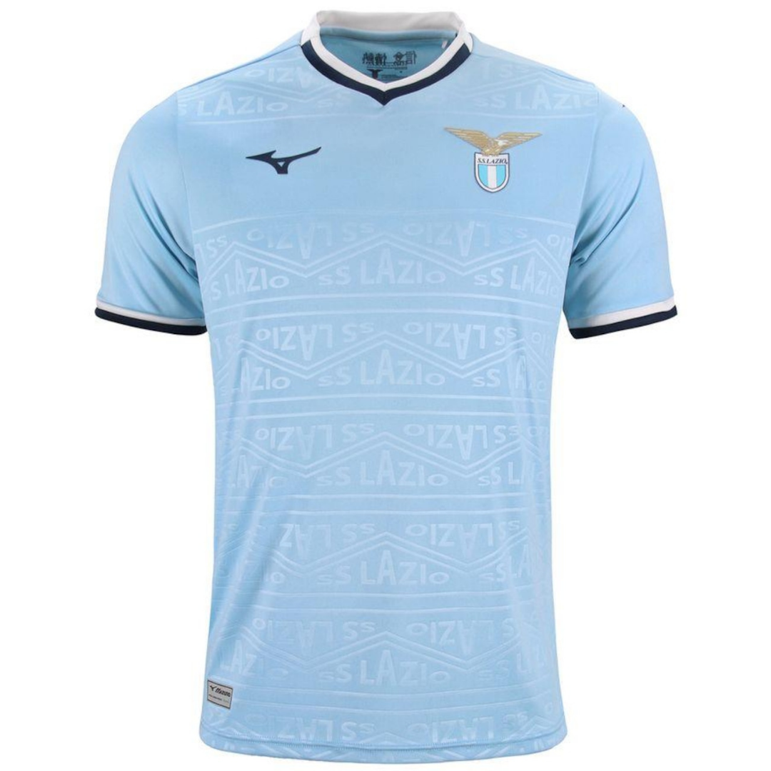 Camisa Masculina Mizuno Lazio Jersey Torcedor