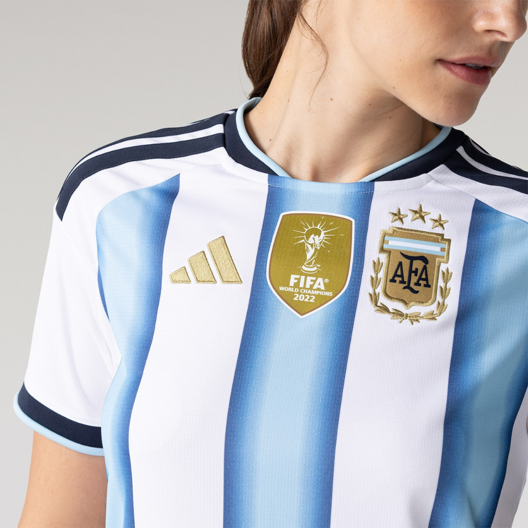 Camisa Seleção da Argentina I 26/27 Torcedora adidas Feminina