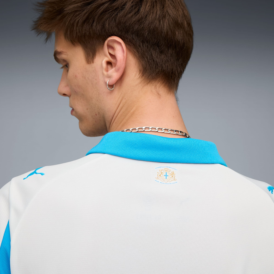 Camisa Olympique de Marseille 25/26 Home Jersey Masculina Torcedor