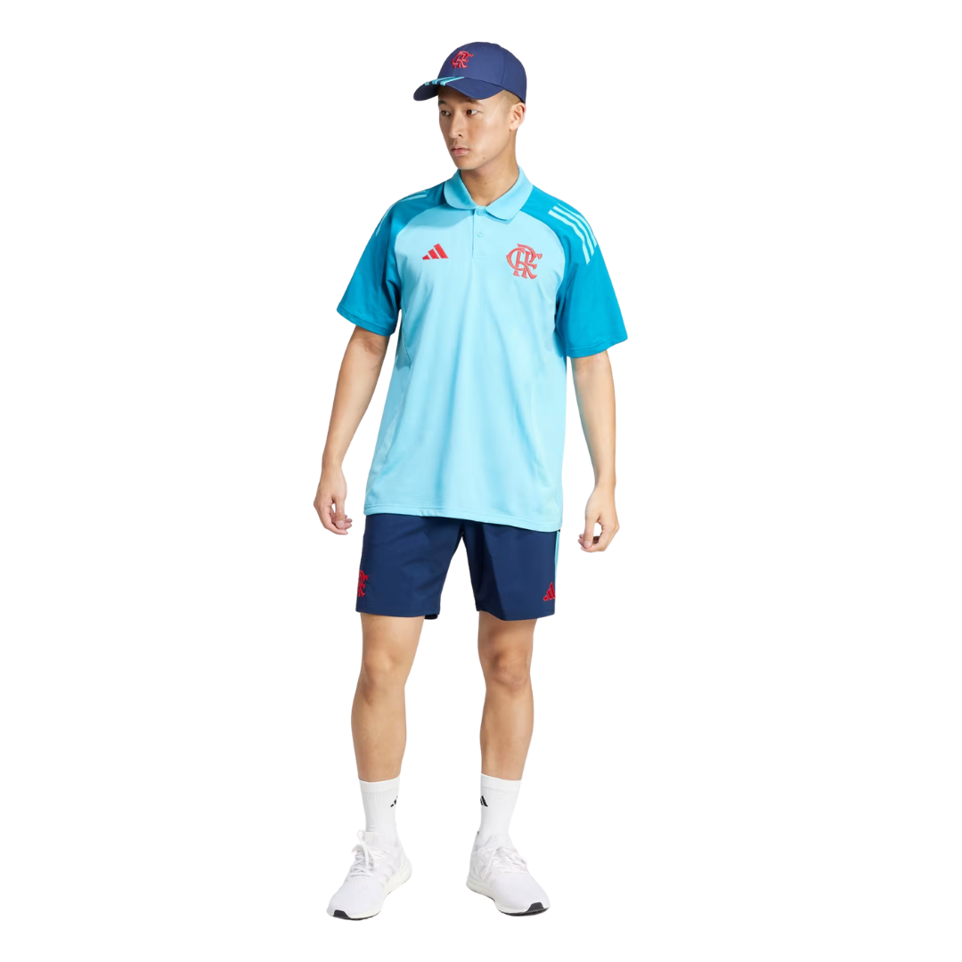 Camisa Polo Algodão CR Flamengo Tiro 24 Masculina