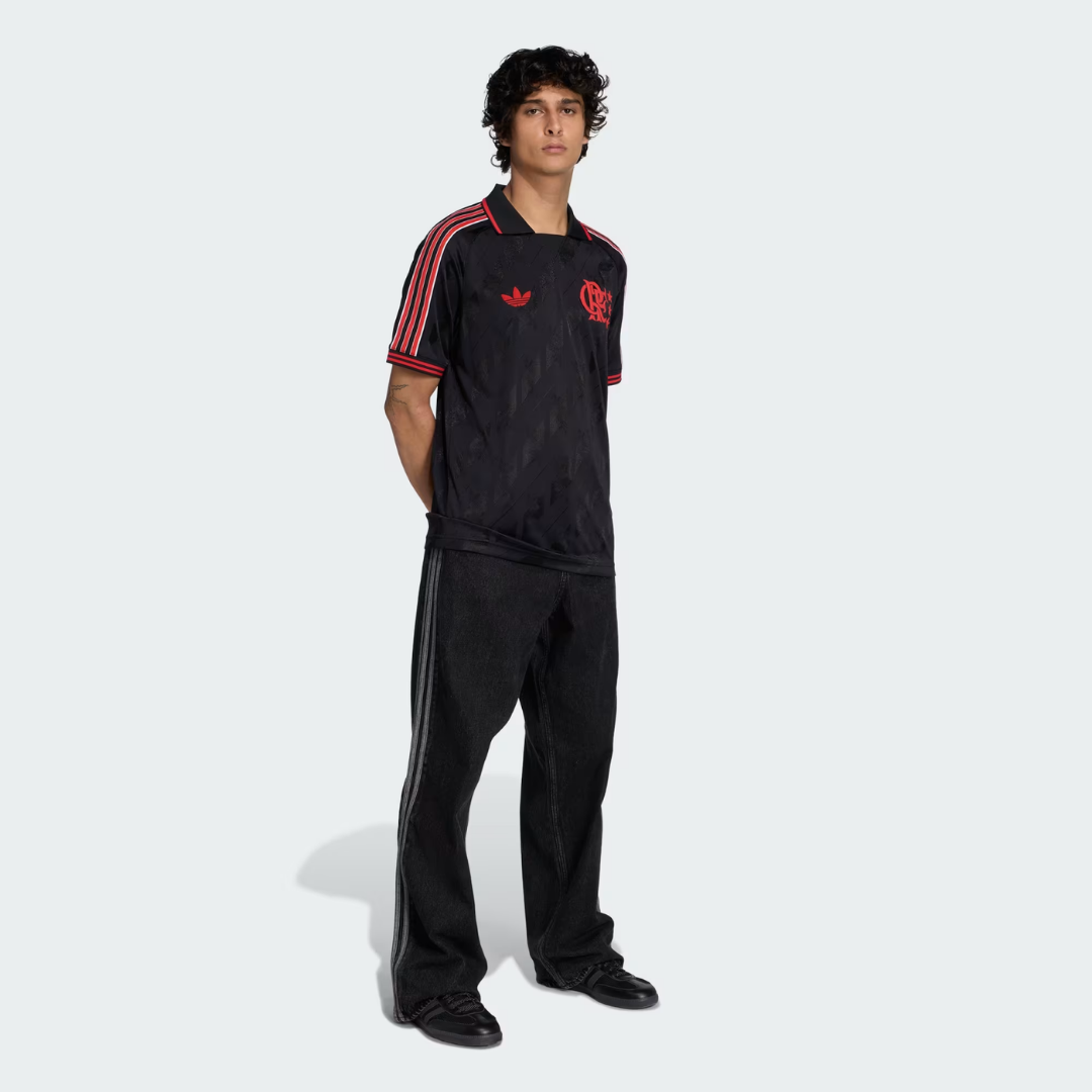 Camisa CR Flamengo LFSTLR Preta Masculina