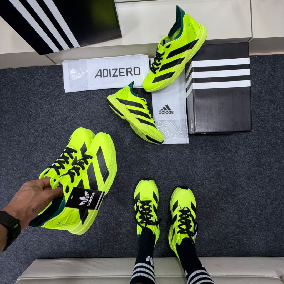 Tênis Adidas Adizero Adios Pro 4 Verde Preto