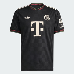 Camisa Futebol Bayern de Munique III 25/26 Torcedor Preta Masculina