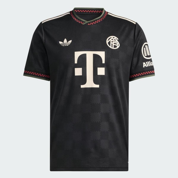 Camisa Futebol Bayern de Munique III 25/26 Torcedor Preta Masculina