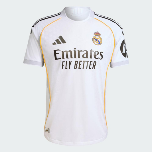 Camisa Masculina Real Madrid I 2025/2026 Adidas Torcedor