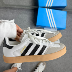 Tênis Feminino Adidas Gazelle Branco e Preto