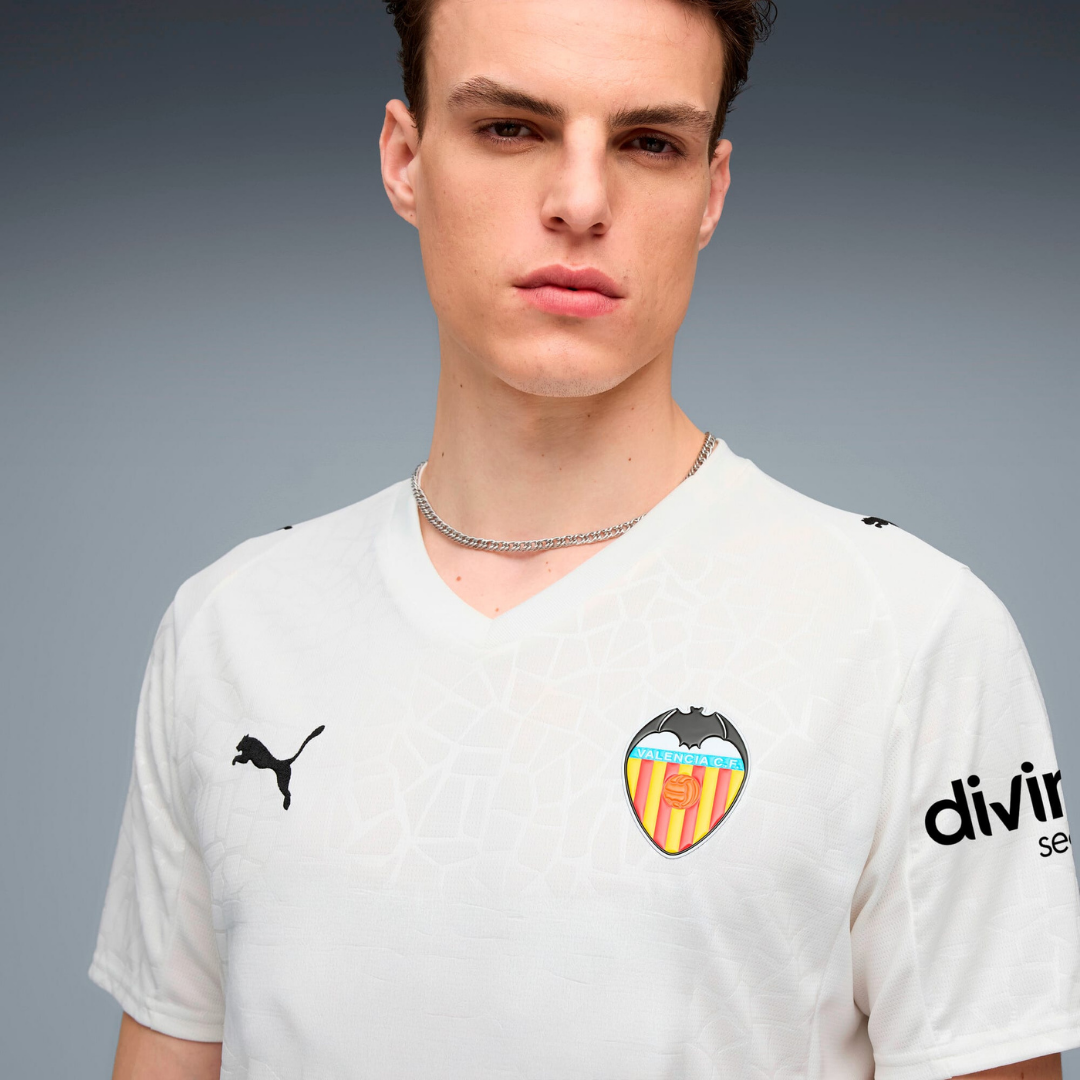 Camisa Valencia CF HOME 25/26 Masculina