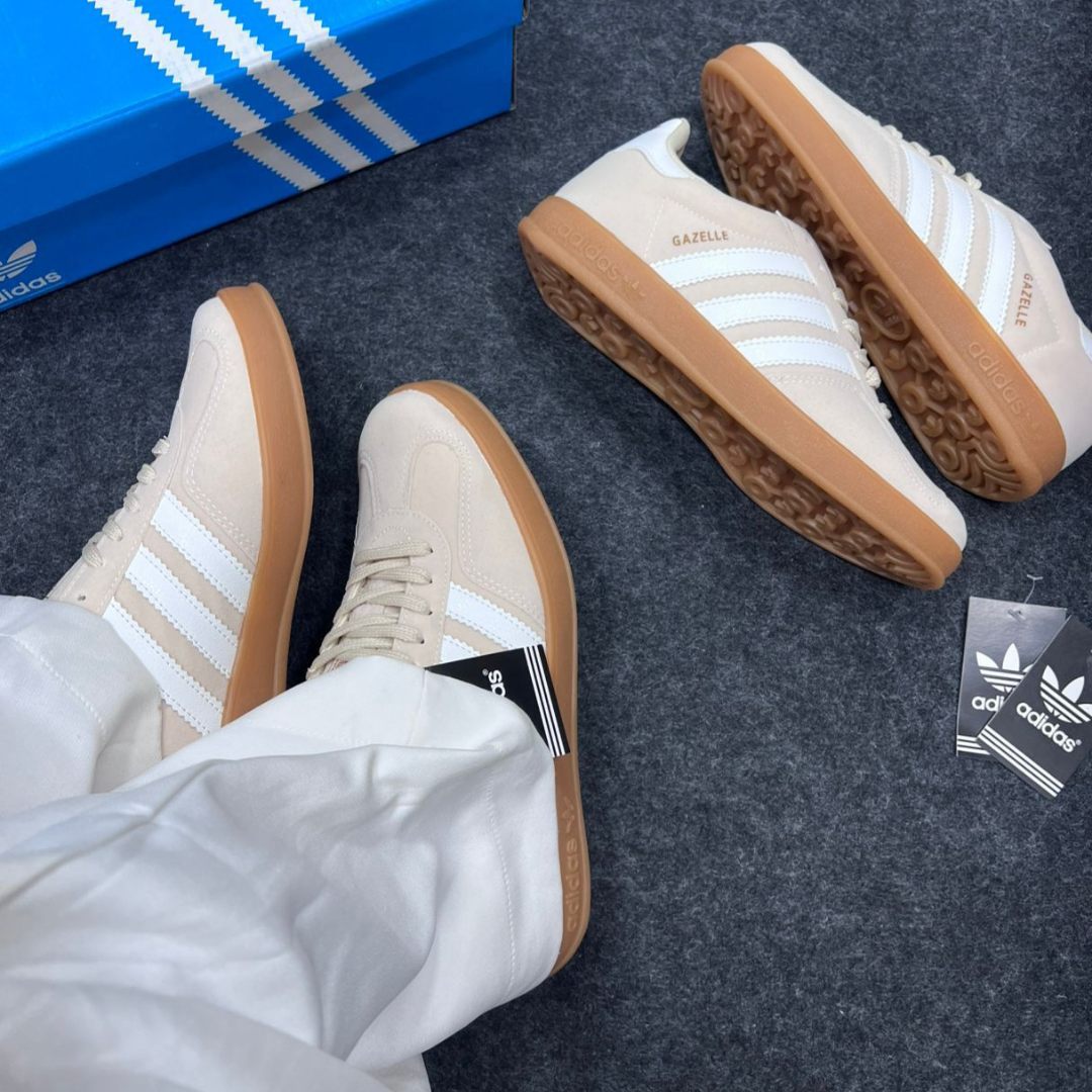 Tênis Feminino Adidas Gazelle Angelical Branco