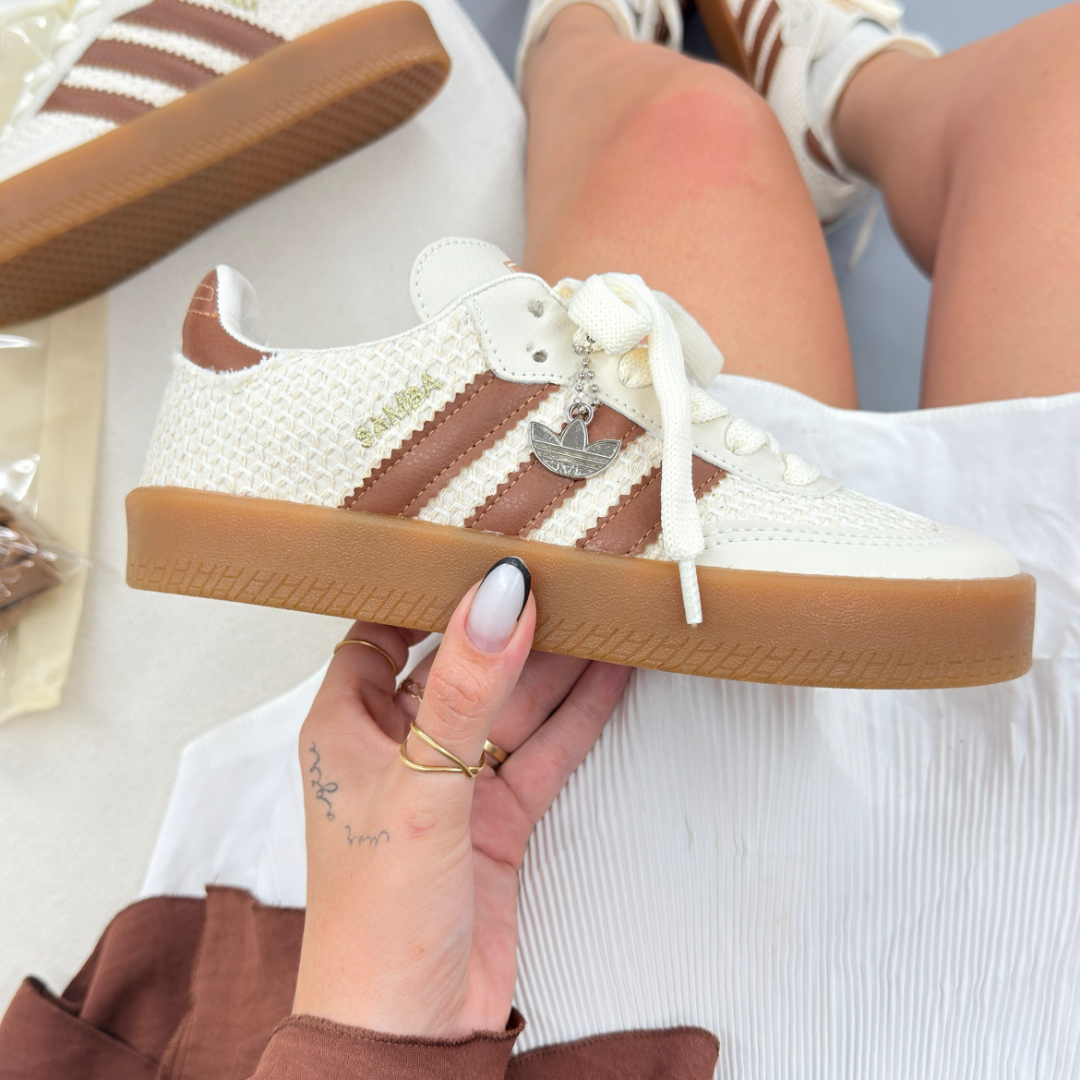 Tênis Feminino Adidas Sambae Tricô