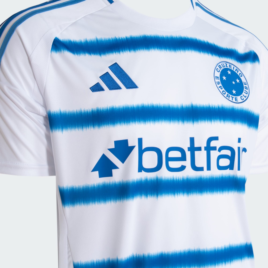 Camisa Adidas Cruzeiro II 2025 Sul-Americana Torcedor Masculina