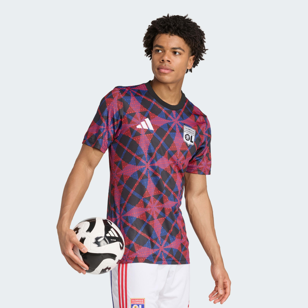 Maillot pré-match Olympique Lyonnais 25/26
