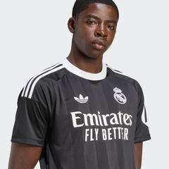 Camisa Goleiro Real Madrid 25/26 Adidas Preta Masculina Torcedor