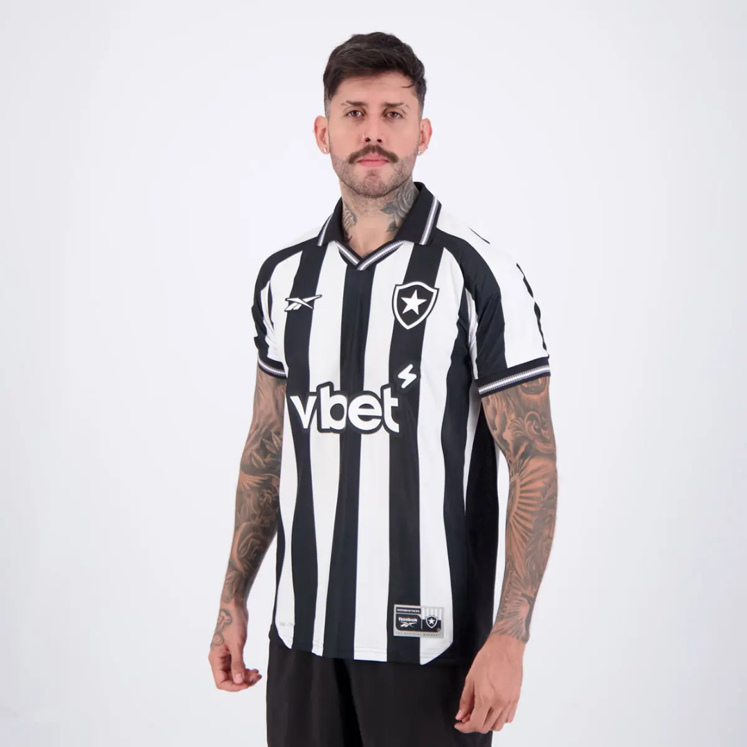 Camisa do Botafogo I 2025 Torcedor Masculina