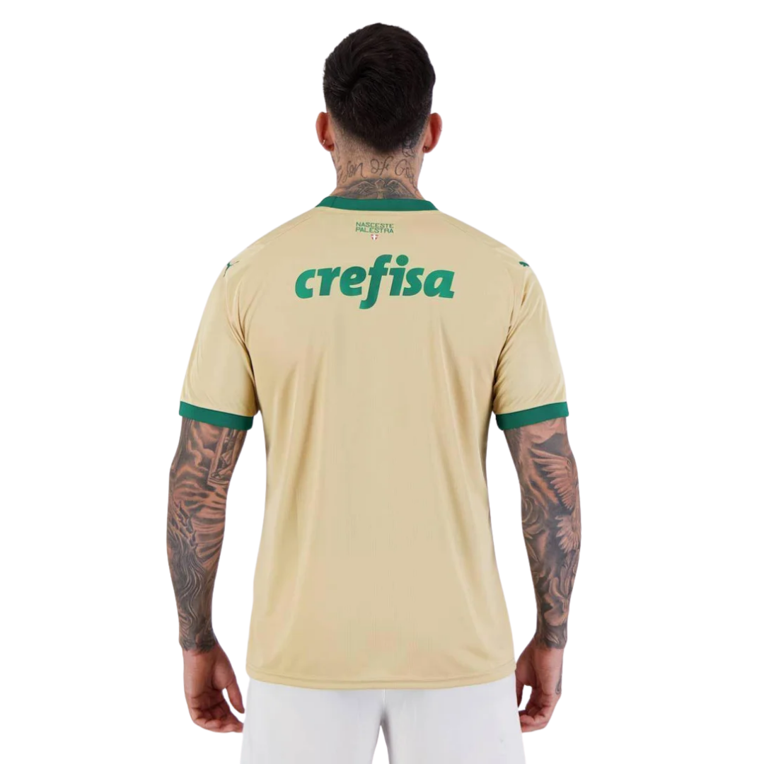 Camisa Puma Palmeiras III 2024 Amarela Masculina
