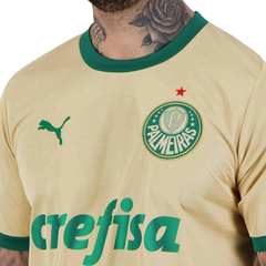 Camisa Puma Palmeiras III 2024 Amarela Masculina