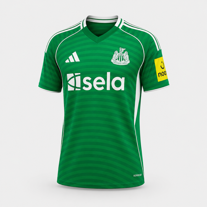 Camisa Masculina Newcastle United FC 2025/2026 Adidas Torcedor