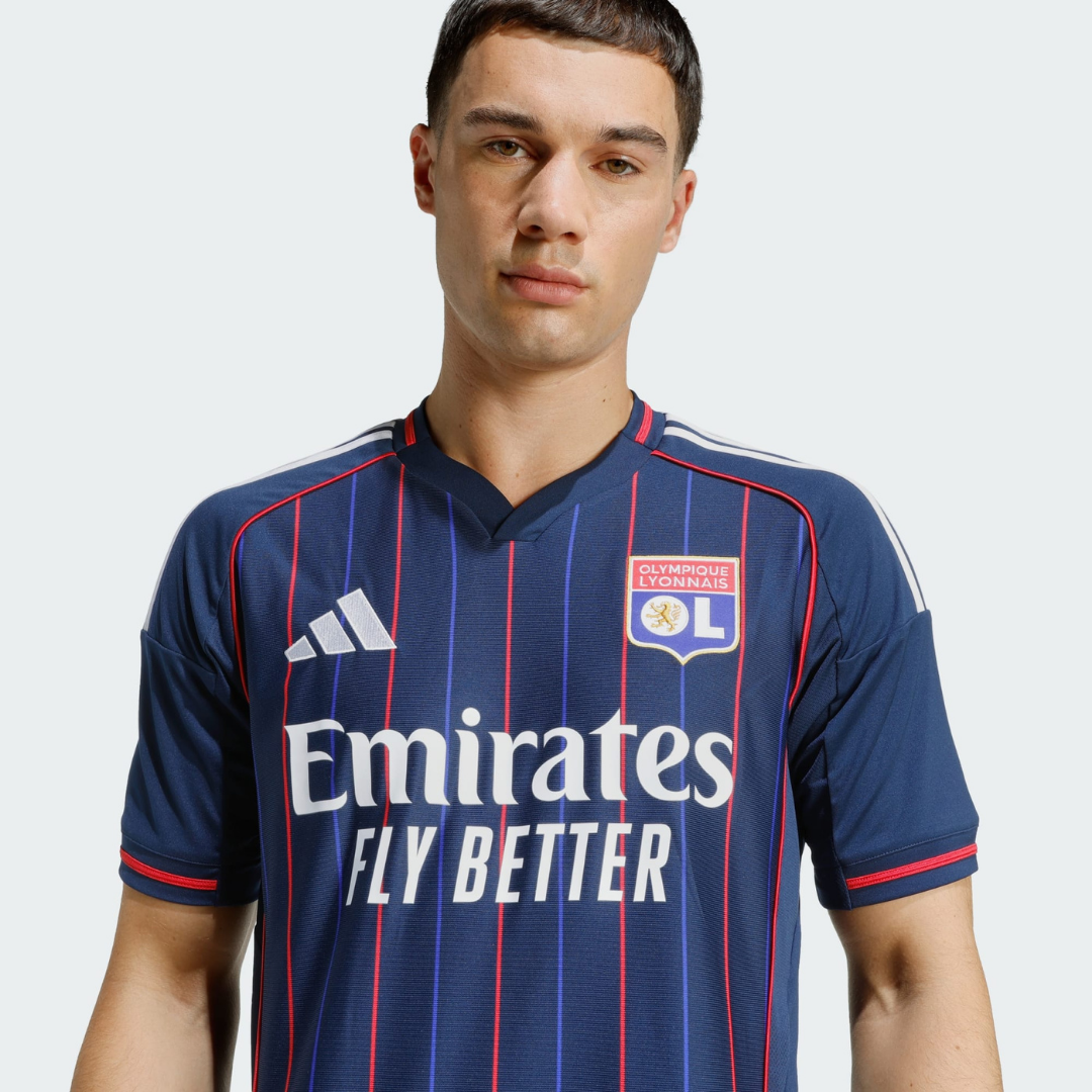 Camisa Olympique de Lyon Away 2025/26 Torcedor Masculina