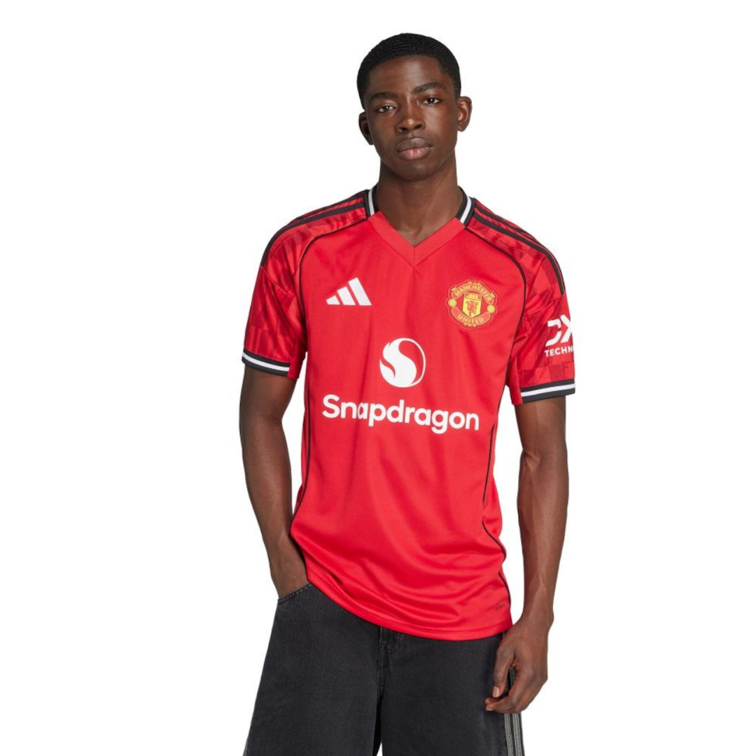 Camisa Masculina Manchester United I 25/26 Adidas