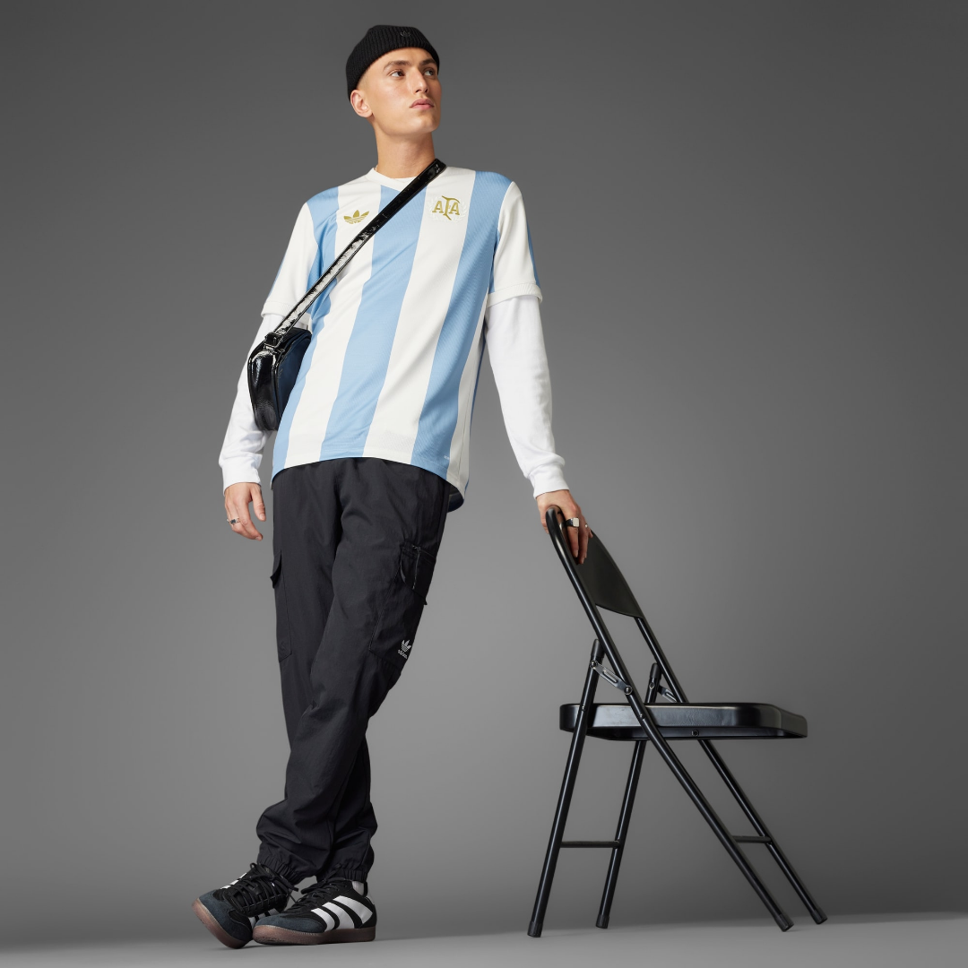 Camisa Aniversário Argentina Adidas 50 anos