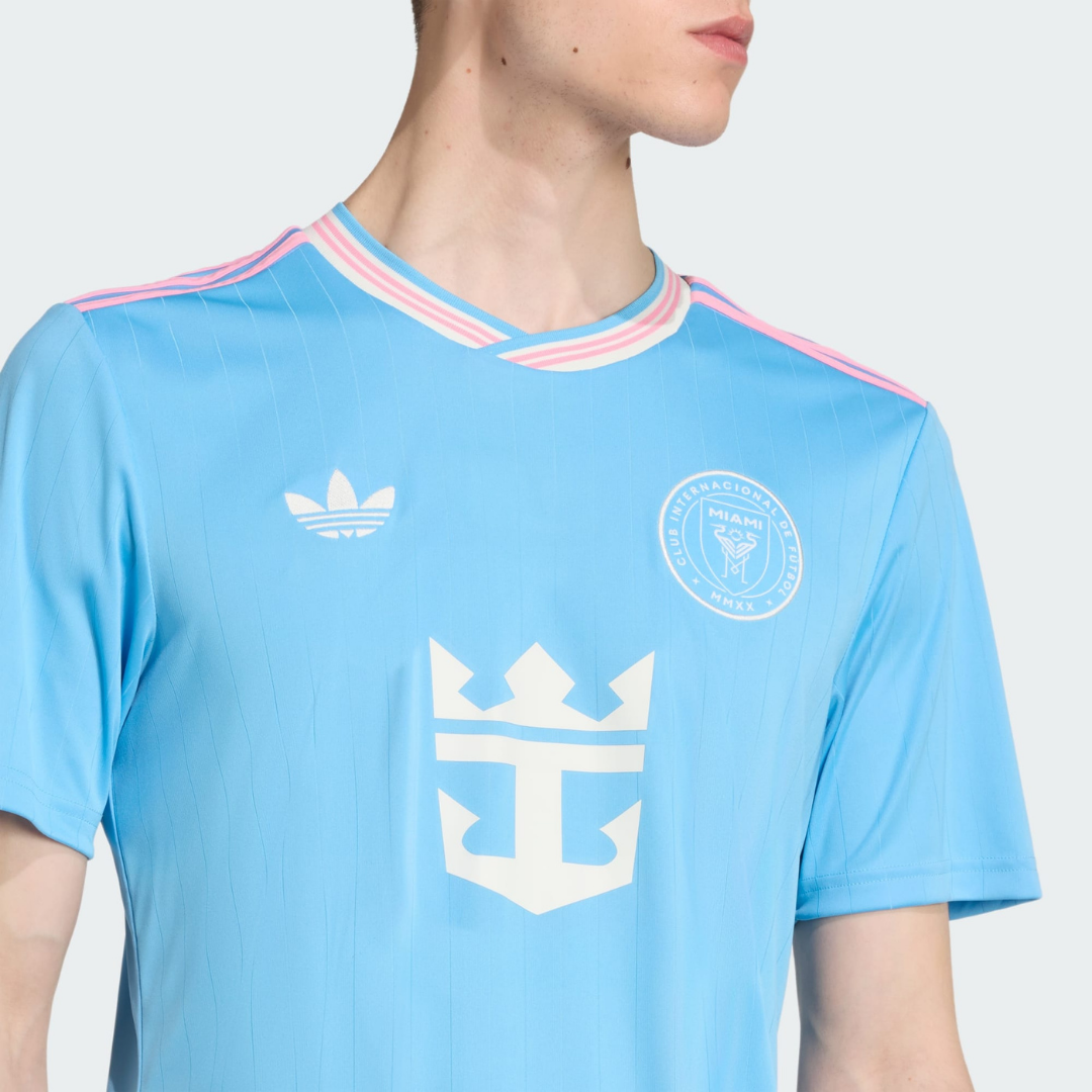 Camisa Inter Miami Third 25/26 Torcedor Adidas Masculina Azul