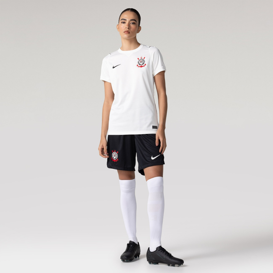 Camisa do Corinthians I 26/27 Torcedor Nike Feminina