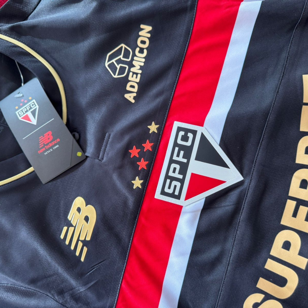 Camisa Torcedor Comemorativa Spfc 2025 Masculina