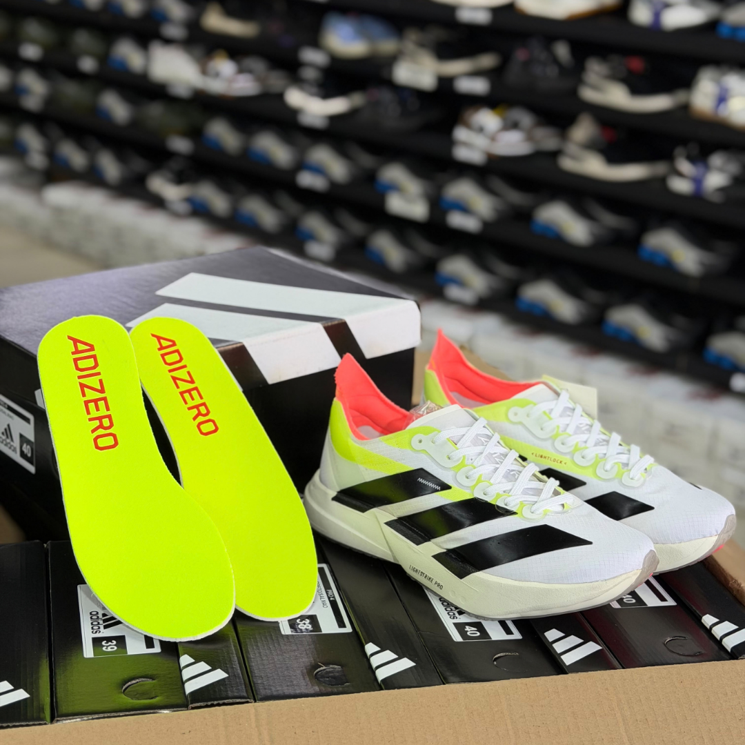 Tênis Adidas Adizero Pro 4 Branco e Verde