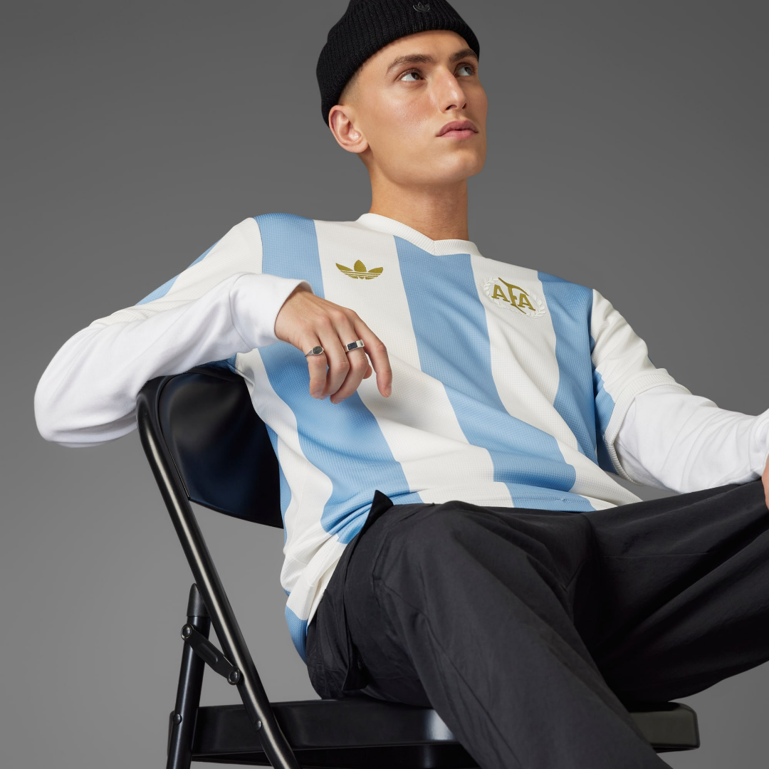 Camisa Aniversário Argentina Adidas 50 anos