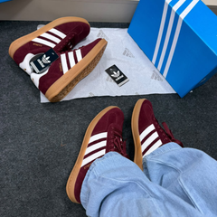 Tênis Feminino Adidas Gazelle Bordô