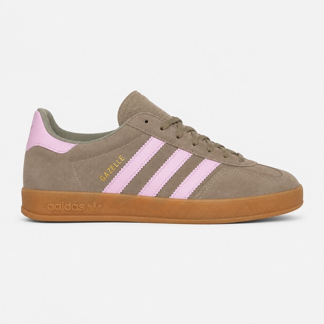Tênis Feminino Adidas Gazelle Taupé Suspiro