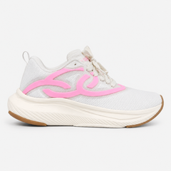 Tênis Feminino Olympikus Corre 2 Off White e Rosa