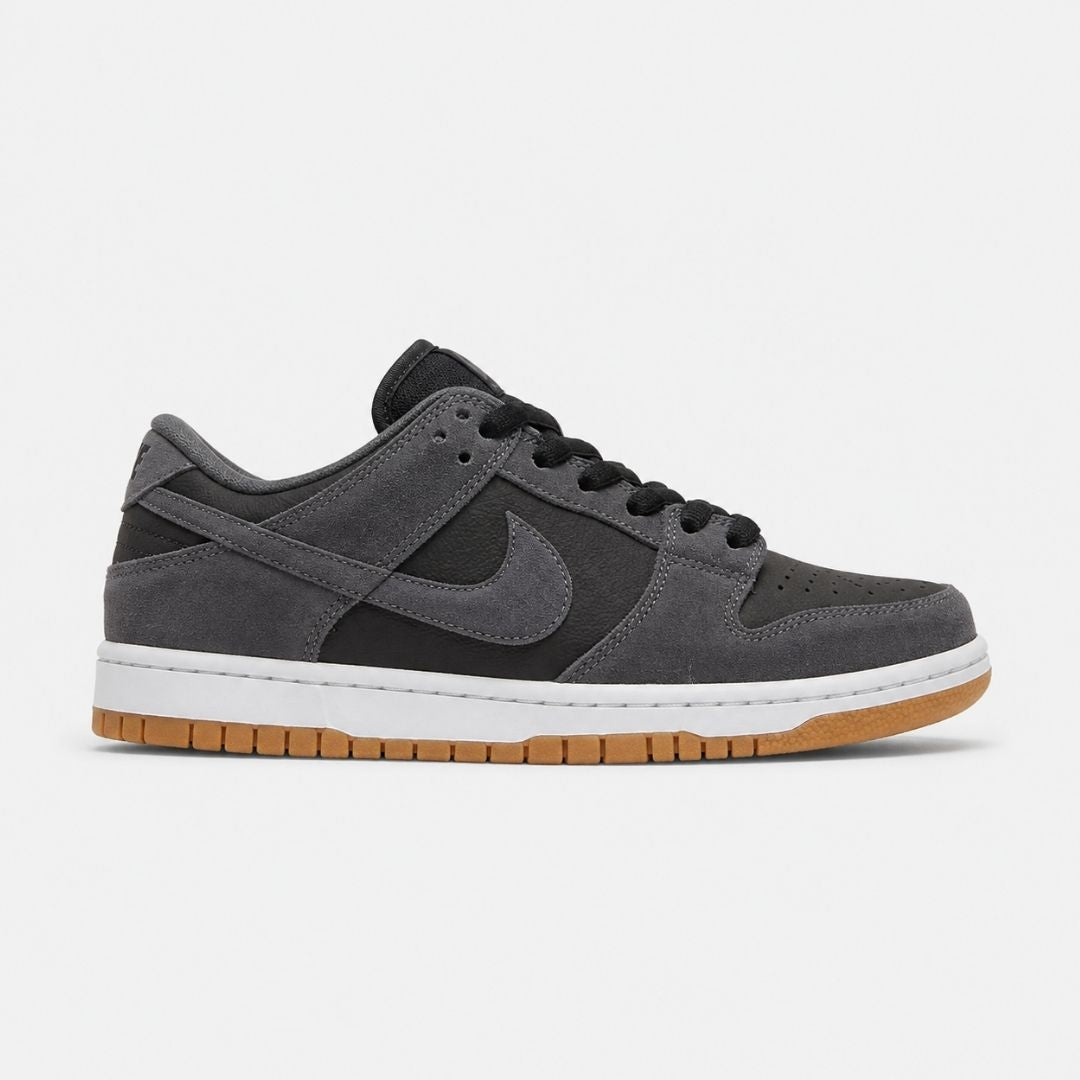 Tenis Nike Sb Dunk Low Cinza Camurça