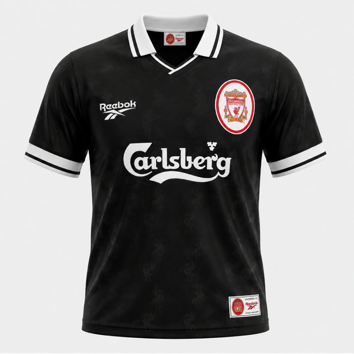 Camisa III Liverpool 1996/1997 Retrô