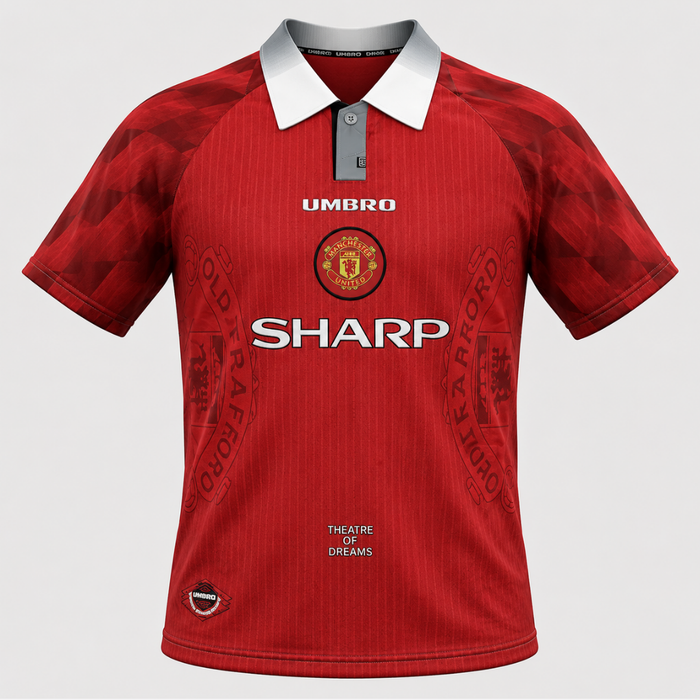 Camisa Manchester United 1996/1998 Retrô Torcedor Masculina