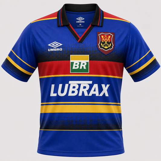 Camisa Flamengo Third 1995 Retrô Masculino Azul