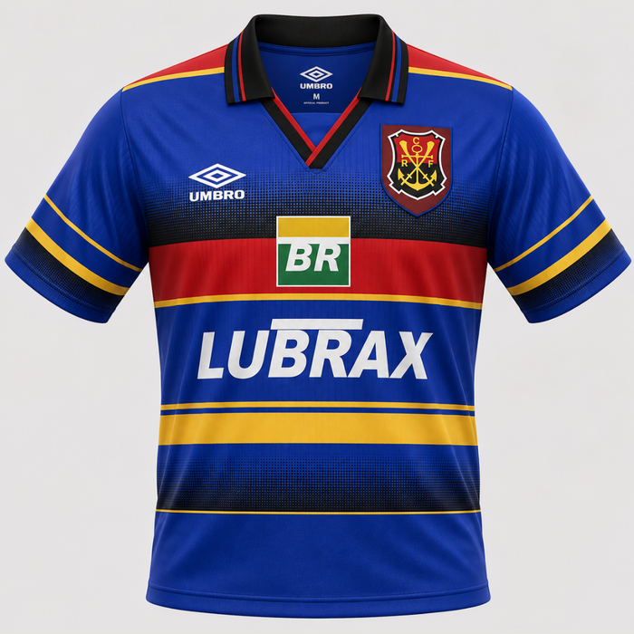 Camisa Flamengo Third 1995 Retrô Masculino Azul