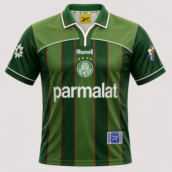 Camisa Palmeiras Retrô 1999 Parmalat