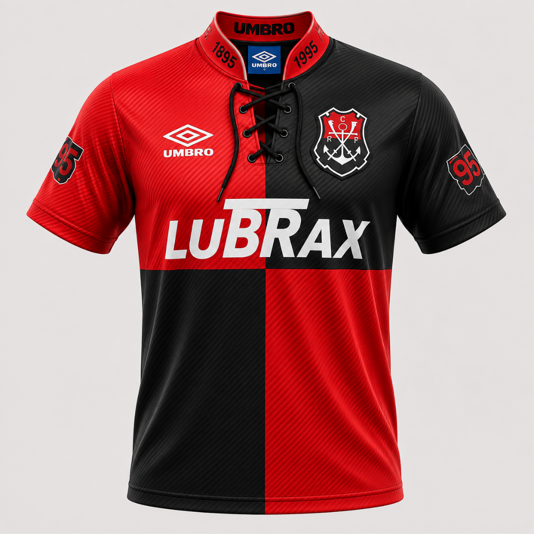 Camisa Flamengo Retrô Aniversário 100 Anos