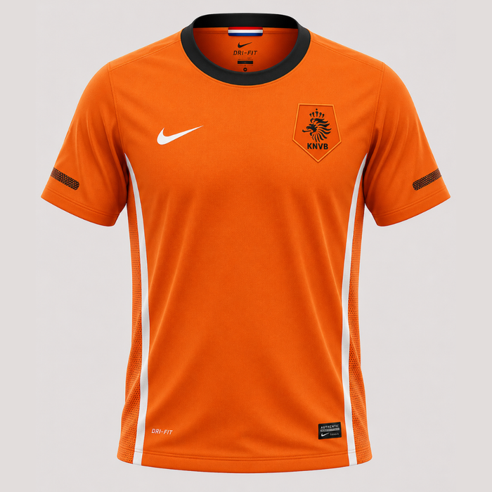 Camisa Retrô Seleção Holanda 2010 I Laranja Nike