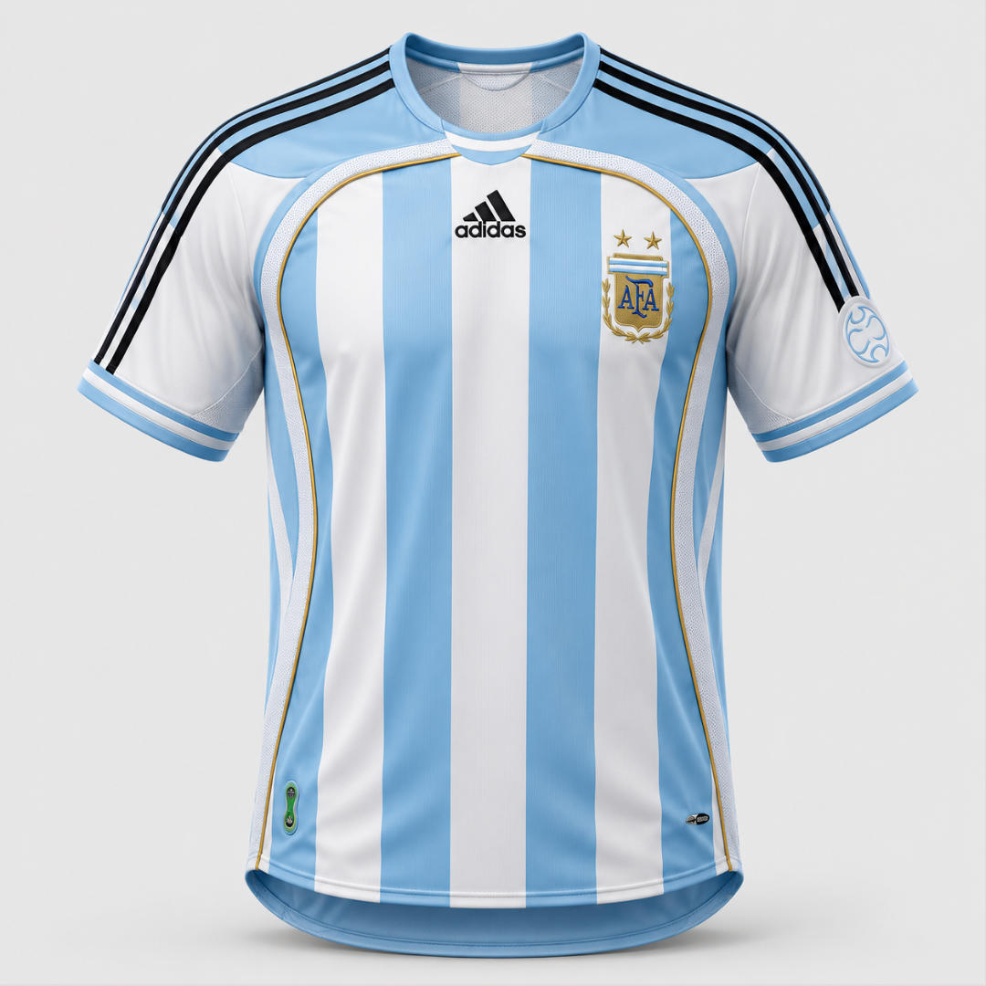 Camisa Retrô I Seleção Argentina 2006