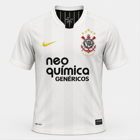 Camisa Corinthians I 2010/2011 Retrô Torcedor Masculina