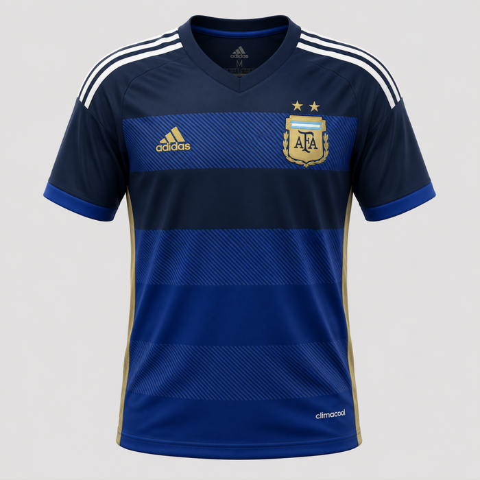 Camisa Argentina 2014 Adidas Retrô Torcedor Masculina