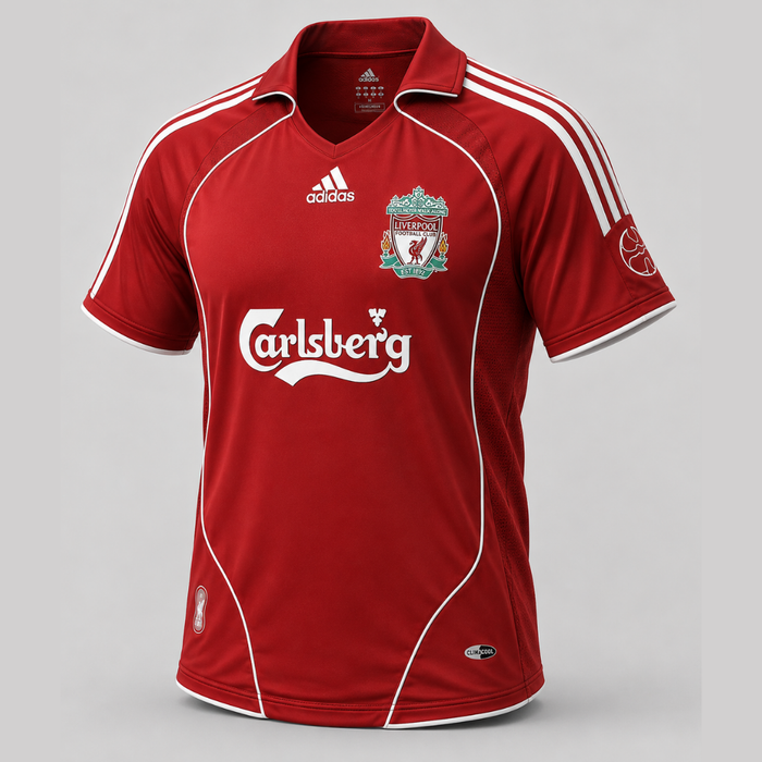 Camisa Liverpool 2005/2006 Adidas Teamgeist Retrô Torcedor