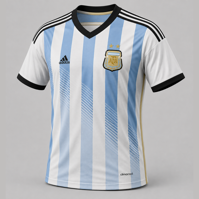 Camisa Retrô Argentina 2014 Home Torcedor Masculina