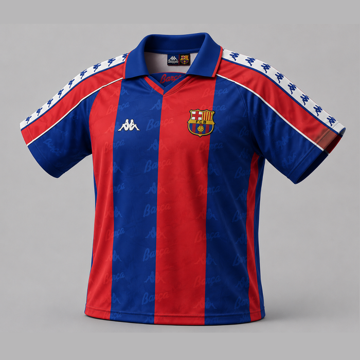 Camisa Retrô Barcelona 1996/1997 Torcedor Masculina