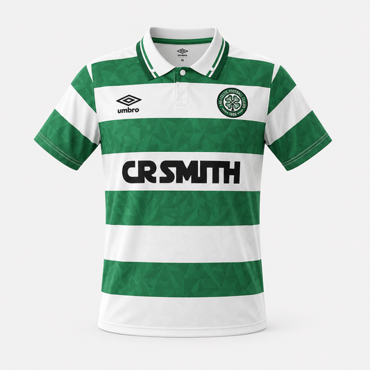 Camisa Celtic FC Titular Retrô 1989/1991 Torcedor Masculina