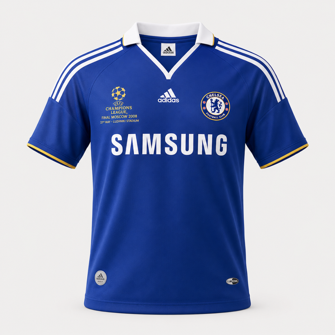 Camisa Retrô Chelsea 2008 Torcedor Masculino