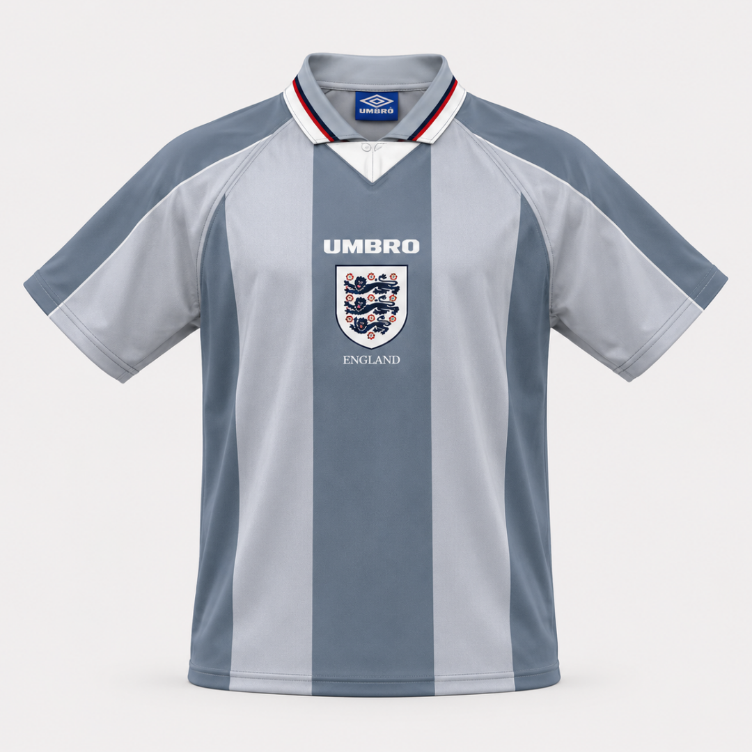 Camisa Retrô Inglaterra I 1996/1997 Torcedor Masculina